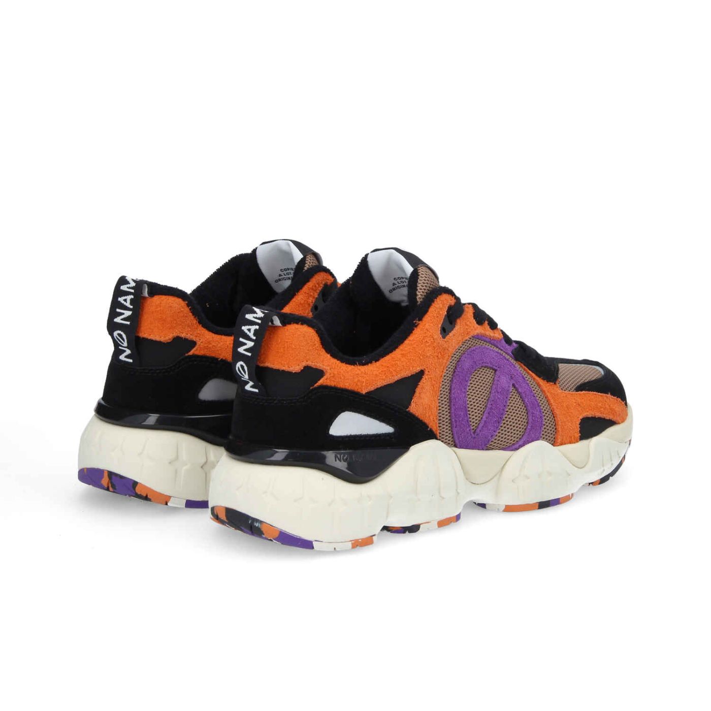 KRAZEE RUNNER M  -  SDE/SANDW./HSDE  - NERO/TALPA/VIOLA/ARANCIONE